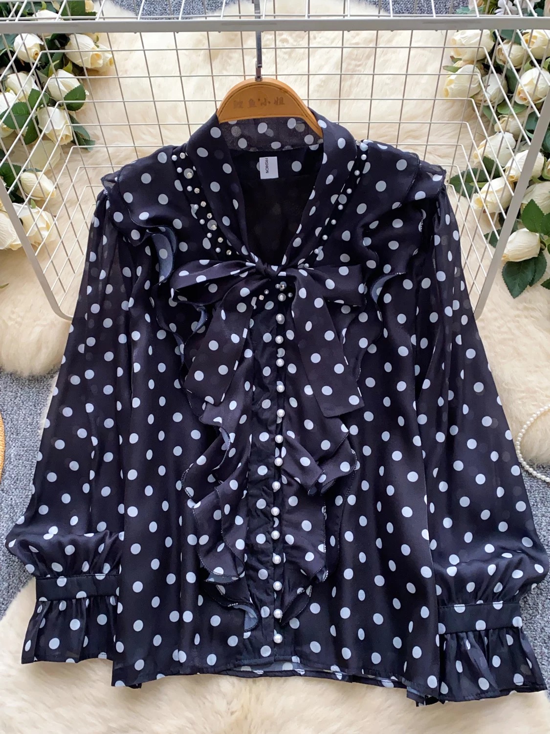 More sunshine polka blouse BE416 images